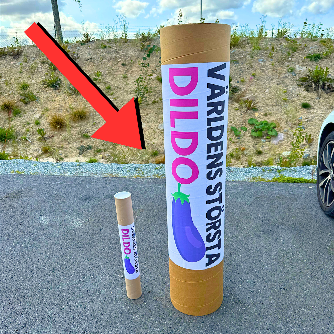 Världens Största Dildo (gratis frakt)